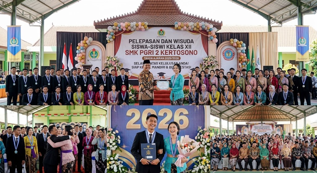 Momen Haru dan Bangga: Pelepasan Siswa-Siswi SMK PGRI 2 Kertosono Tahun Ajaran 2025/2026 Momen Haru dan Bangga: Pelepasan Siswa-Siswi SMK PGRI 2 Kertosono Tahun Ajaran 2025/2026