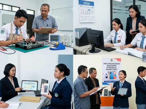 Uji Kompetensi Keahlian (UKK) Kelas XII SMK PGRI 2 Kertosono T.A. 2025/2026: Cetak Lulusan Siap Kerja dan Berdaya Saing Uji Kompetensi Keahlian (UKK) Kelas XII SMK PGRI 2 Kertosono T.A. 2025/2026: Cetak Lulusan Siap Kerja dan Berdaya Saing