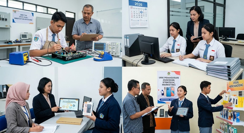 Uji Kompetensi Keahlian (UKK) Kelas XII SMK PGRI 2 Kertosono T.A. 2025/2026: Cetak Lulusan Siap Kerja dan Berdaya Saing Uji Kompetensi Keahlian (UKK) Kelas XII SMK PGRI 2 Kertosono T.A. 2025/2026: Cetak Lulusan Siap Kerja dan Berdaya Saing